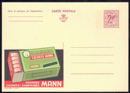 +++ PUBLIBEL Neuf 2F - Cachets MANN  - N° 2305 F // - Werbepostkarten