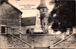 S16571 Cpa 23 Flayat - Monument Aux Morts - Autres & Non Classés