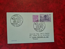 LETTRE/CARTE BELGIQUE 1982 ABBAYE DE VILLERS LA VILLE - Autres & Non Classés