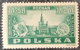Poland. 1945. Postal Employees Congress. M.N.H. 1z + 5z. - Unused Stamps