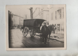 Métier à Identifier Cariole Tirée Par Un Cheval - Professions