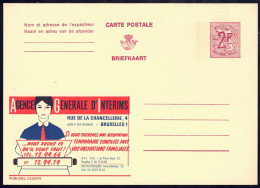 +++ PUBLIBEL Neuf 2F - Agence Générale D'Interims - BRUXELLES - N° 2329 FN  // - Werbepostkarten