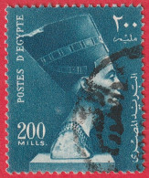 N° Yvert & Tellier 324 - Poste D'Egypte (1953) (Oblitéré) - La Reine Nefertiti - Used Stamps