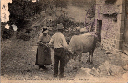 S16580 Cpa 23 Au Village De Lavau " état " Coin Gauche - Autres & Non Classés