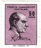 1966 - TURQUIA - KEMAL ATATURK - YVERT 1803 - Used Stamps