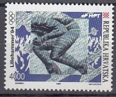 KROATIEN  266,  Postfrisch **, Olympische Winterspiele, Lillehammer, 1994 - Croacia