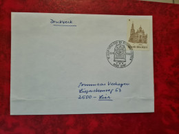 LETTRE/CARTE BELGIQUE 1986 GENT GAND 10 JAHRE OUD EGLISE - Autres & Non Classés