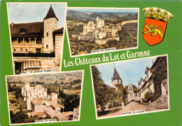 47-CHATEAUX DU LOT ET GARONNE-N°T2727-B/0187 - Autres & Non Classés