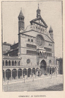 Cremona - La Cattedrale - 1926 Stampa Epoca - Vintage Print   - Prenten & Gravure