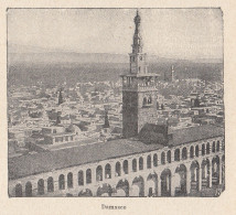 Siria - Damasco - Scorcio Panoramico - 1926 Stampa Epoca - Vintage Print   - Stiche & Gravuren