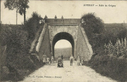 AVENAY , Pont De Grigny , 1915 + Cachet " TRESORS ET POSTES * 134 * " , µ - Other & Unclassified