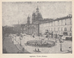 Roma - Circo Agonale - 1924 Stampa Epoca - Vintage Print - Estampes & Gravures