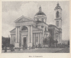 Rho (MI) - Il Santuario - 1930 Stampa Epoca - Vintage Print - Estampes & Gravures