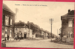 C.P. Cuesmes =  Entrée Des  Rues  De  Ciply Et  De  Frameries - Mons