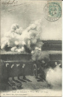 Camp De CHALONS , Pièce ! Feu ! ( 155 Long. ) , 1906 , µ - Camp De Châlons - Mourmelon