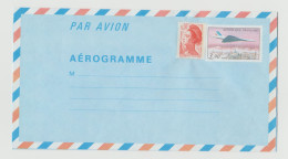 France 1983 Aérogramme Yvert Tellier 1008 AER - Concorde Au Dessus De Paris - Aerogramas