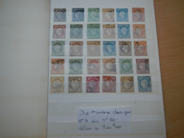 Collection Dans Un Album De Timbres Principalement Oblitérés Des Années 1849 à 1946, N°3 à 764 - Collections (with Albums)