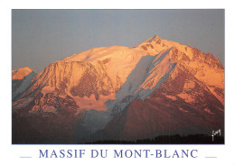 74-MASSIF DU MONT BLANC-N°T2733-B/0119 - Sonstige & Ohne Zuordnung