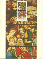 31014 - Carte Maximum - Portugal - Natal - Adoração Dos Reis Magos - Vitral Mosteiro Da Batalha - Maximumkaarten