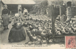 La Faiencerie De Loc Maria , L'inspection Des Pots    (scan Recto Et Verso ) - Quimper