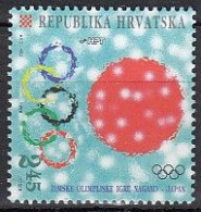 KROATIEN  449,  Postfrisch **, Olympische Winterspiele Nagano, 1998 - Croacia