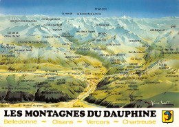 38-LES MONTAGNES DU DAUPHINE-N°T2734-D/0255 - Other & Unclassified