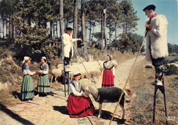 40-LES LANDES FOLKLORE-N°T2734-D/0263 - Sonstige & Ohne Zuordnung