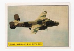 3 Cartes Postale Avion North American B 25 Mitchell - P 51 Mustang Et AT 6 - Guerre 1939-45