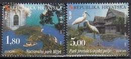 KROATIEN  498-499,  Postfrisch **, Europa CEPT: Natur- Und Nationalparks, 1999 - Croatie