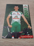 Cyclisme Cycling Ciclismo Ciclista Wielrennen Radfahren PODLESCH CARSTEN (Team Wiesenhof 2001) - Wielrennen