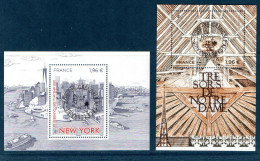 France 2024. Bloc Trésors Notre Dame & New York. Cachet. Rond Gomme D'origine - Foglietti Commemorativi