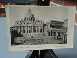 Cpa Précurseur ROMA Basilica Di S. Pietro In Vaticano., Non écrite - Vatikanstadt