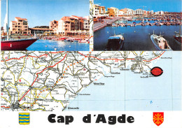 34-CAP D AGDE-N°T2741-D/0265 - Autres & Non Classés