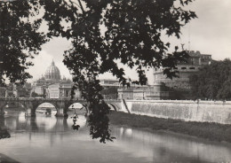 AD648 Roma - Fiume Tevere E Castel Sant'Angelo / Non Viaggiata - Fiume Tevere