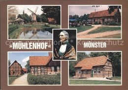 72053876 Muenster Westfalen Muehlenhof Freilichtmuseum Windmuehle Muenster - Muenster