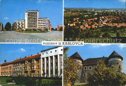 72053824 Karlovac Teilansichten Hochhaus Burg Karlovac - Kroatien