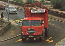 Fiat 619 Tracteur Grand Routier - Publicité D'epoque 1970  - Dealer CPM - Camion, Tir