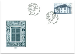 FDC 569 Slovakia Wedding Palace Of Bytca 2014 - Other & Unclassified