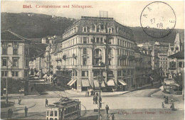 Biel - Centralstrasse Und Nidaugasse - Bienne