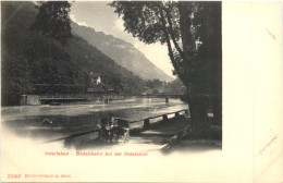 Interlaken - Bödlibahn Bei Der Oststation - Interlaken