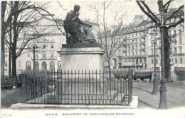 Geneve - Monument De Jean-Jacques Rousseau - Genève