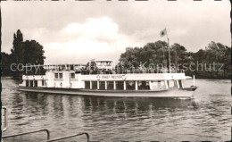 72053236 Steglitz MS Ernst Reuter Auf Der Havel Vor Insel Imchen Berlin - Autres & Non Classés