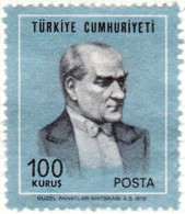 1970 - TURQUIA - KEMAL ATATURK - YVERT 1945 - Gebraucht