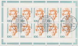 D,Bund Mi.Nr. Klbg. 1955 Frauen, Elisabeth Schwarzhaupt (m.10x1955) - Autres & Non Classés