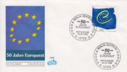 D,Bund Mi.Nr. 2049 50 J. Europarat (2 Stempel Berlin, 04.05.1999) - Andere & Zonder Classificatie