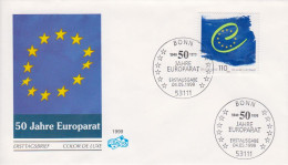 D,Bund Mi.Nr. 2049 50 J. Europarat (2 Stempel Bonn, 04.05.1999) - Andere & Zonder Classificatie