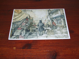 77002-     11,5 X 16,5 CM. DOUBLE CARD / ANTON PIECK - Pieck, Anton