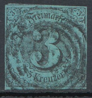 Thurn Und Taxis, Mi.Nr. 12b Ziffern I. Kreis, Gestempelt  - Usados