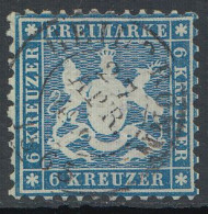 Württemberg, Mi.Nr. 27a, Wappen Von Württemberg, Geprüft BPP - Used