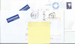 Lot De 2 Enveloppes à Destination De La Métropole - Briefe U. Dokumente